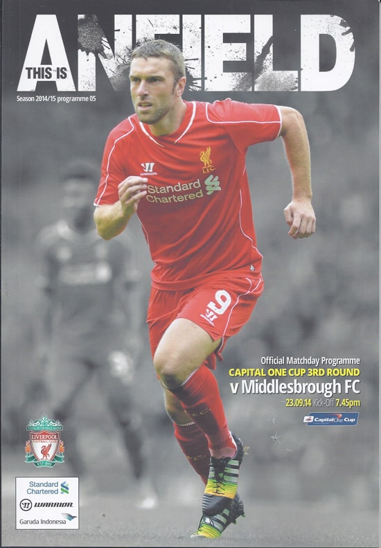 Liverpool FC v Middlesbrough FC